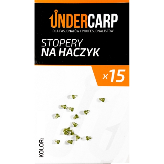 UnderCarp Stopery na haczyk - Zielone